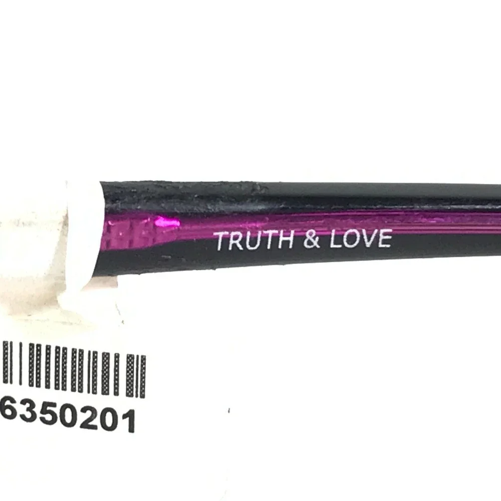 Truth & Love T&L 07 COL 80 Eyeglasses Frames Black Purple Cat Eye Full Rim 135